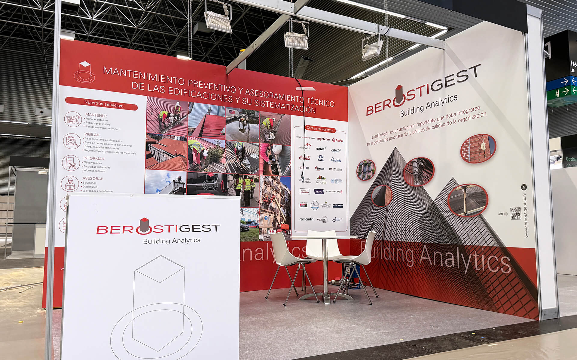 BEROSTIGEST Building Analytics - Proyecto de identidad corporativa y diferentes soportes de comunicación.