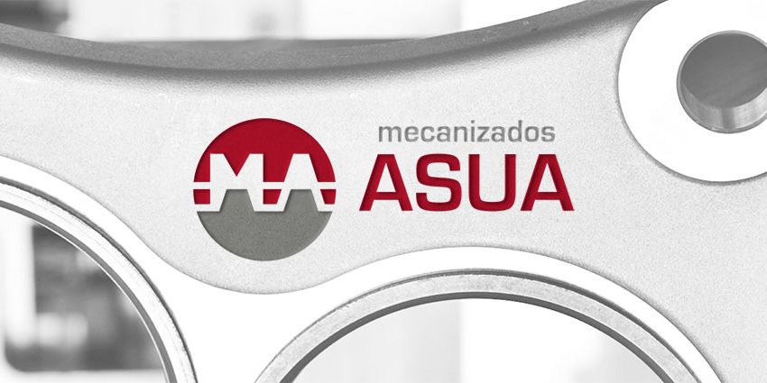 Mecanizados Asua Logotipo Papeleria Diseño ambiental Mecanizados Asua Logotipo Papeleria Diseño ambiental
