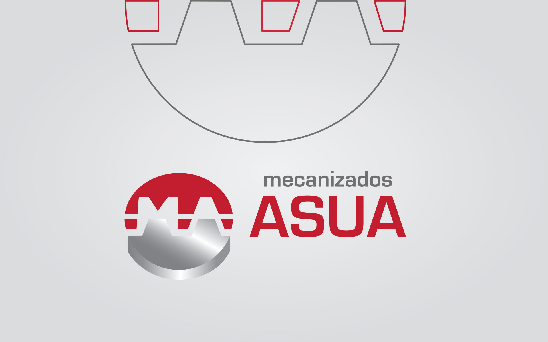 mecanizados asua Proyecto de identidad corporativa y diferentes soportes de comunicación.