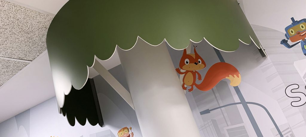 Proyecto de diseño grafico ambiental - Centro de Salud – Consultas de Pediatría – Osakidetza