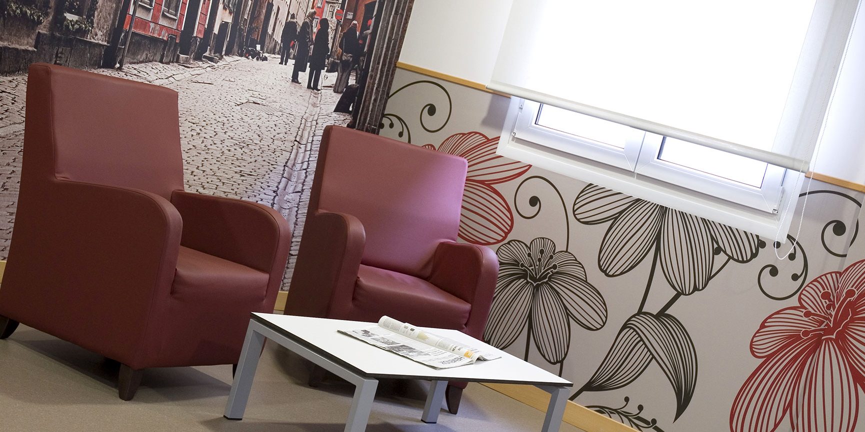 Proyecto de diseño grafico ambiental – Residencia para mayores Sarrikue Proyecto de diseño grafico ambiental - Residencia para mayores Sarrikue