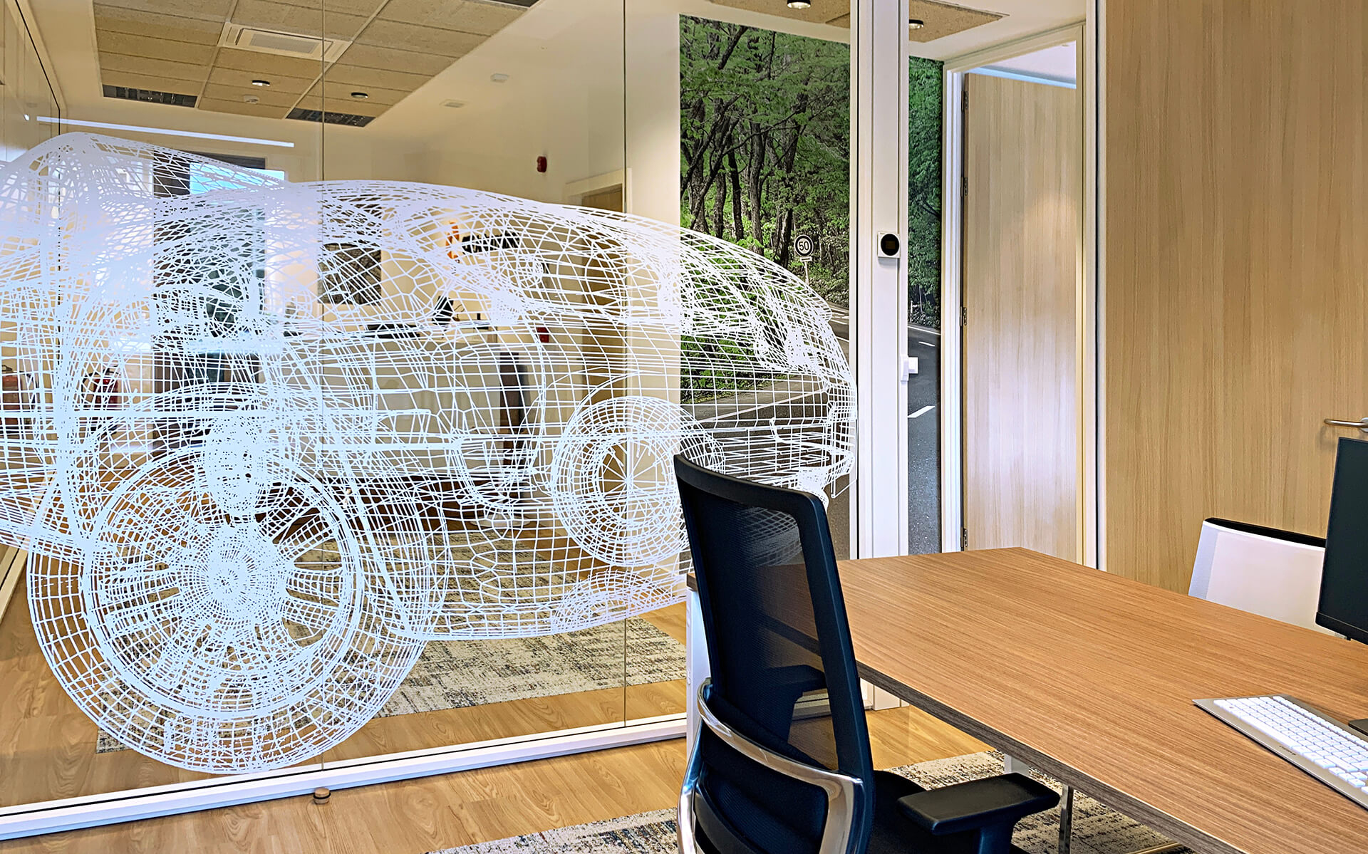 Proyecto de diseño gráfico ambiental - CIE Automotive