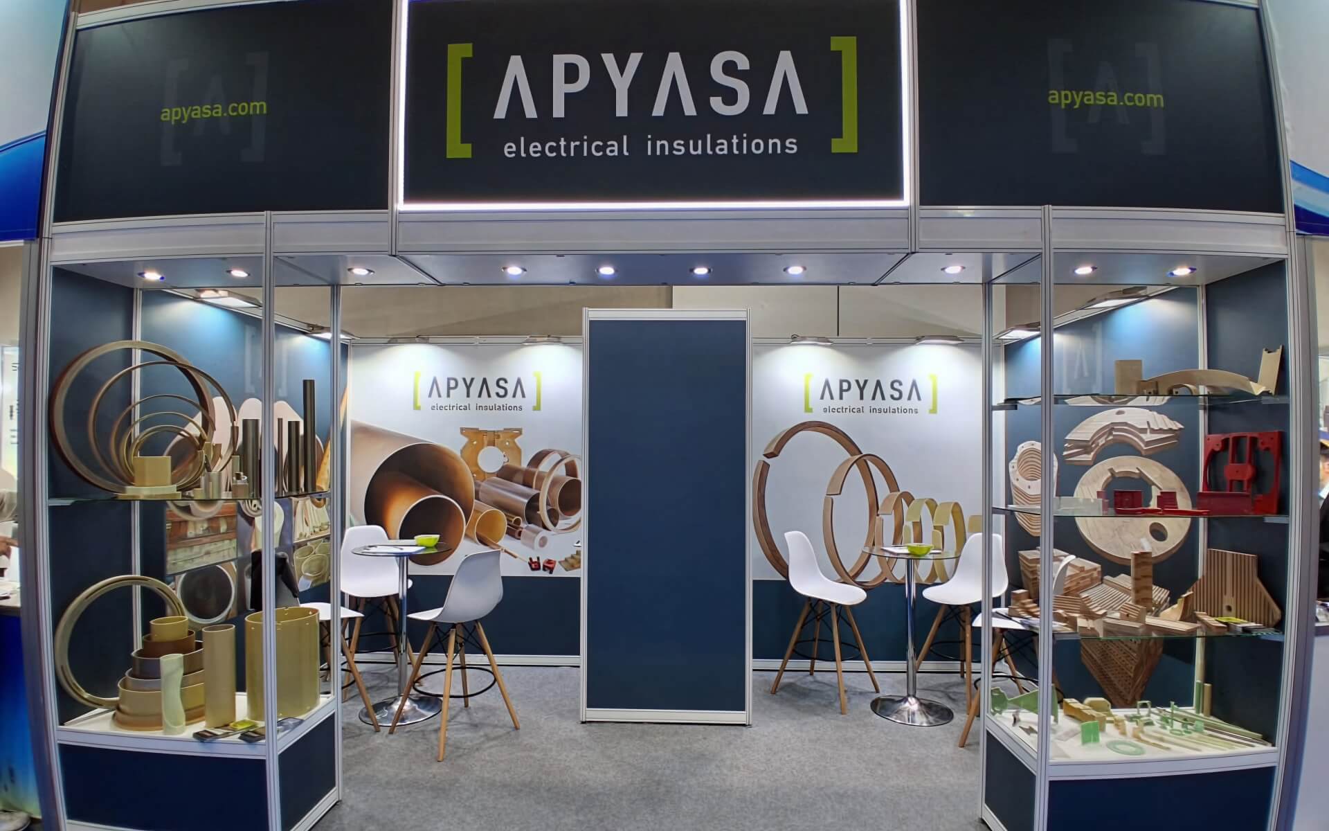 APYASA Electrical Insulations - Proyecto de identidad corporativa y diferentes soportes de comunicación.