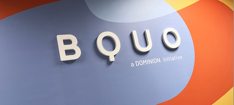 Proyecto de diseño gráfico ambiental - BQUO a dominion initiative