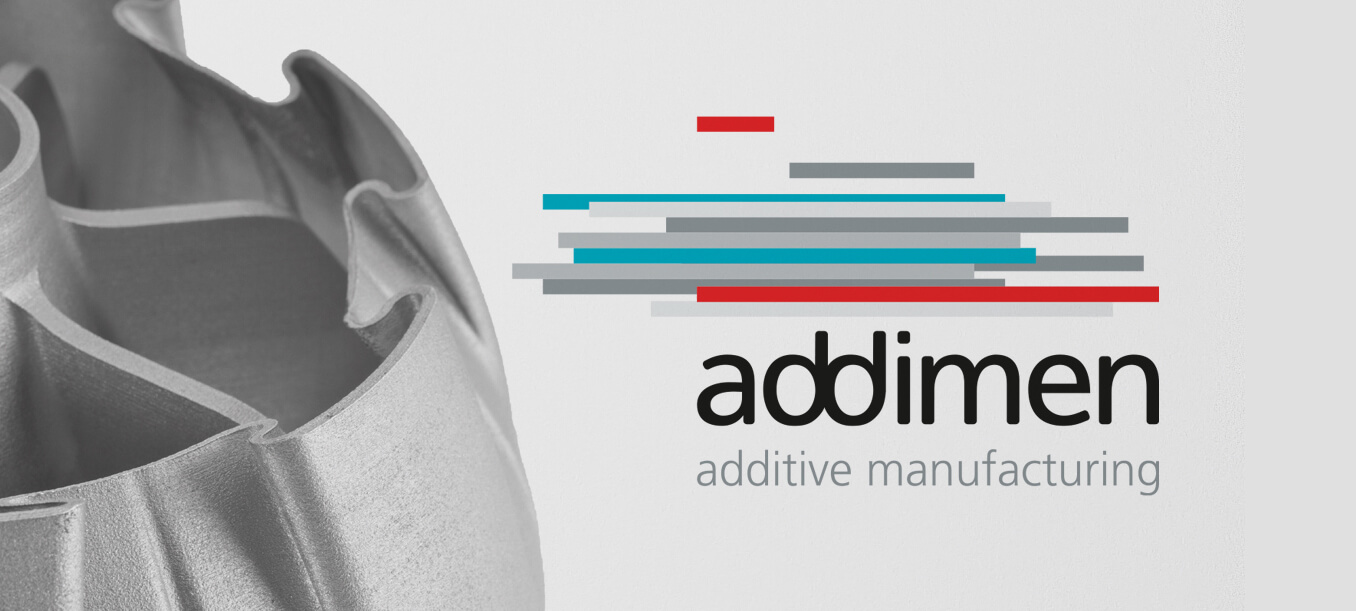 ADDIMEN Fabricación Aditiva - Proyecto de identidad corporativa y diferentes soportes de comunicación.