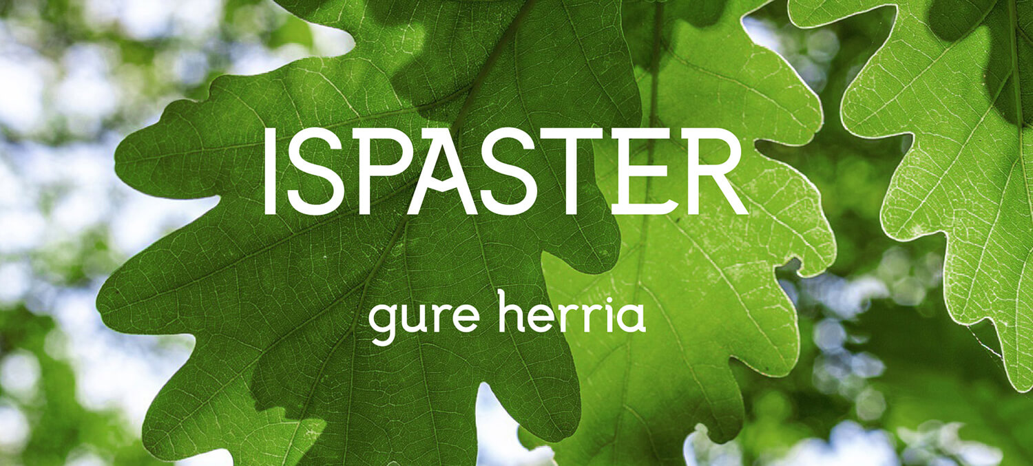 ISPASTER UDALA - Proyecto de identidad corporativa y diferentes soportes de comunicación.